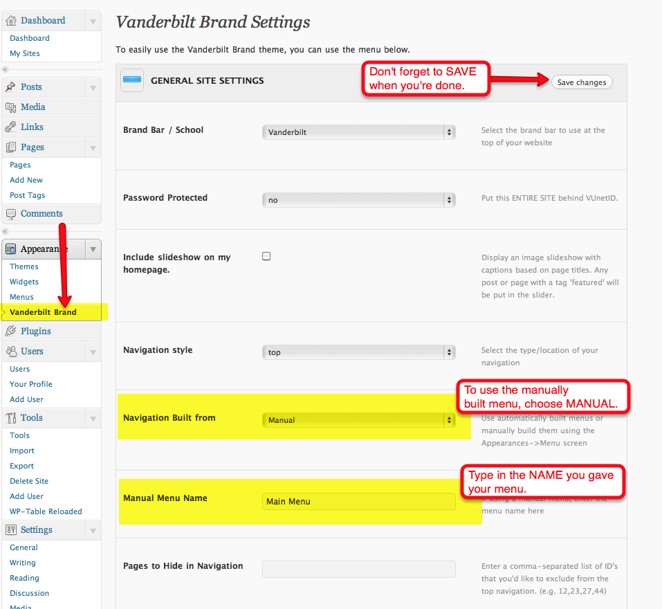 menu-brand-settings-digital-strategies-vanderbilt-university